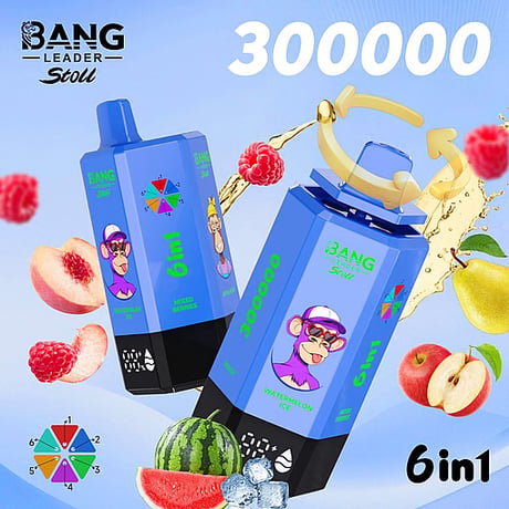 Bang Leader Stoll 300K/0mg(ゼロニコチン)