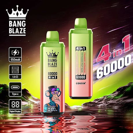 Bang Blaze 60K 4in1/0mg(ゼロニコチン)