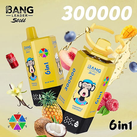 Bang Leader Stoll 300K/0mg(ゼロニコチン)