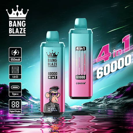 Bang Blaze 60K 4in1/0mg(ゼロニコチン)