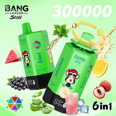Bang Leader Stoll 300K/0mg(ゼロニコチン)