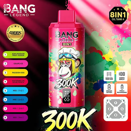 Bang Legend stoll 300000/0mg(ゼロニコチン)