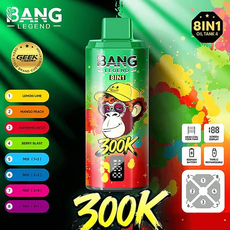 Bang Legend stoll 300000/0mg(ゼロニコチン)