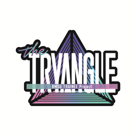the TRYANGLE ダイカットステッカーセット BLUE Ver