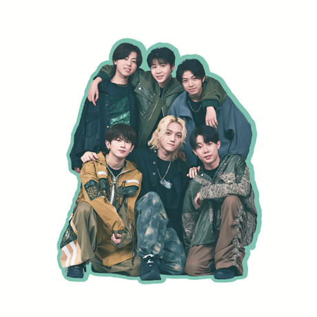 the TRYANGLE ダイカットステッカーセット GREEN Ver
