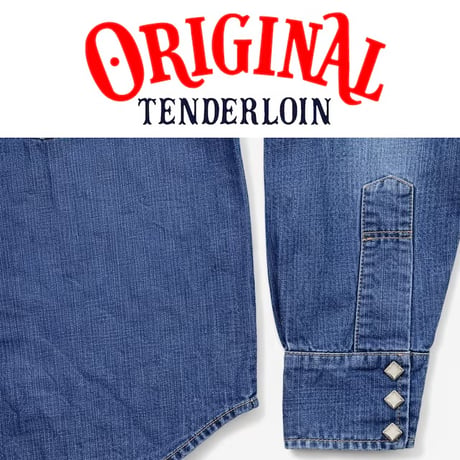 TENDERLOIN T-WESTERN DENIM SHIRTS