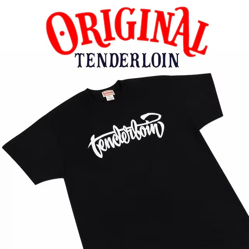 TENDERLOIN LOGO T-SHIRTS 6.0oz PREMIUM COTTON 1