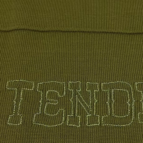 TENDERLOIN SILK KNIT FOOTBALL SHIRTS KAHKI
