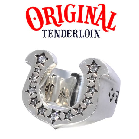 HORSESHOE RING SV925 Lab-Grown Diamonds
