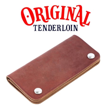 TENDERLOIN TRUKER WALLET LONG BURGUNDY