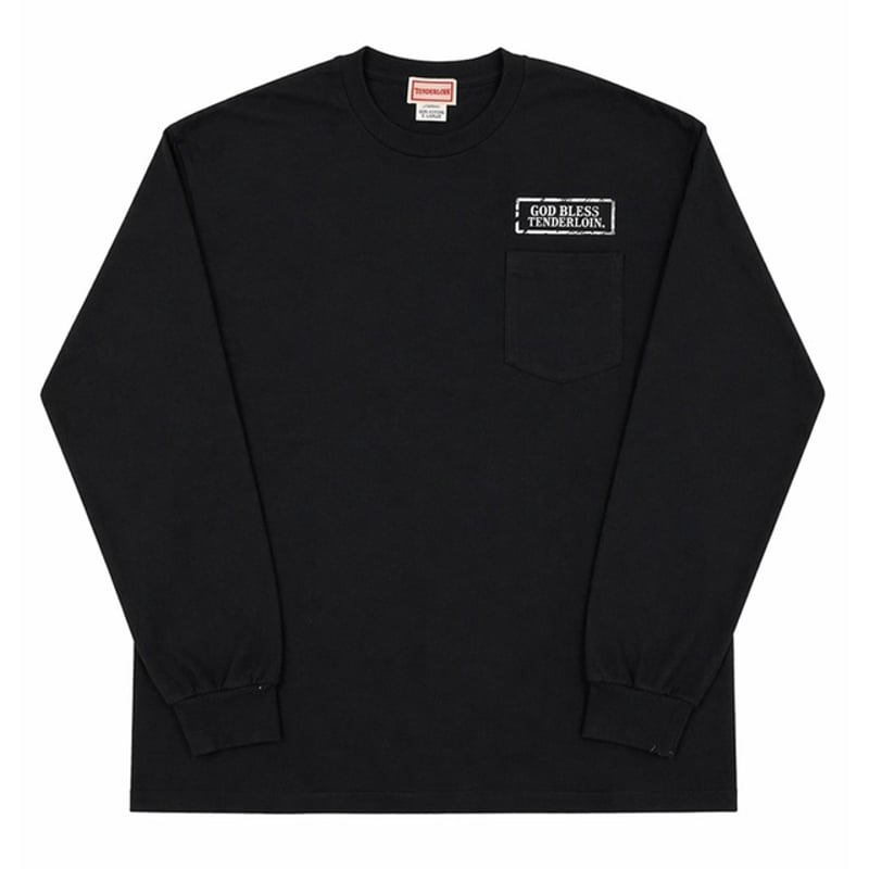 TENDERLOIN GOD BLESS LONG SLEEVE TEE 6.0oz PREM