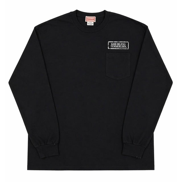 TENDERLOIN GOD BLESS LONG SLEEVE TEE 6.0oz PREM