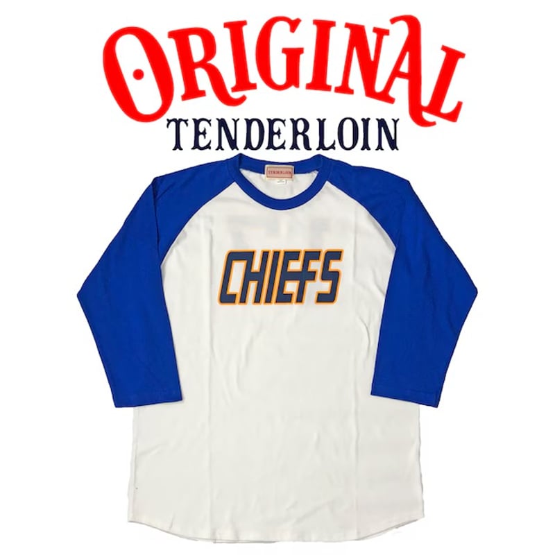 TENDERLOIN CHIEFS Tシャツ 2枚セット TENDERLOIN CHIEFS 17 3/4 SLEEVE T-SHIRTS 5.6oz