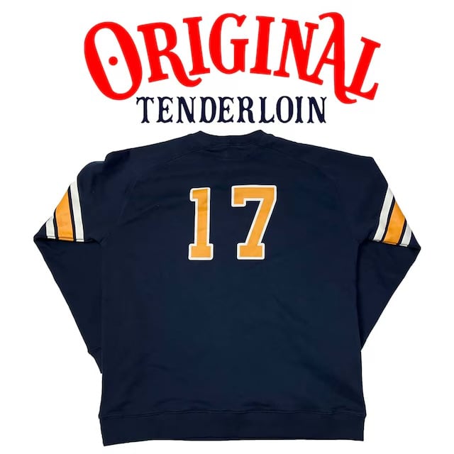 TENDERLOIN CHIEFS SWEATSHIRTS NAVY | ORIGINAL T