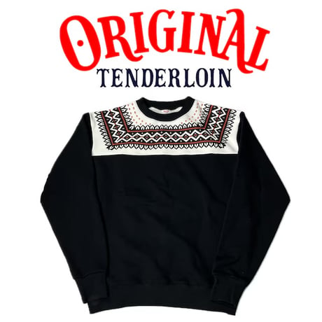 TENDERLOIN NORDIC SWEATSHIRTS BLACK
