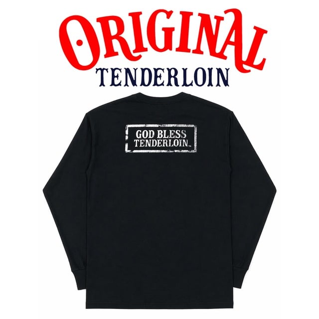 TENDERLOIN GOD BLESS LONG SLEEVE TEE 6.0oz PREM