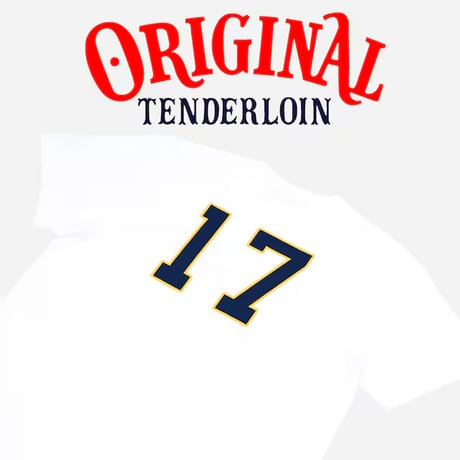 TENDERLOIN CHIEFS 17 T-SHIRTS 5.6oz PREMIUM COTTON 100% WHITE