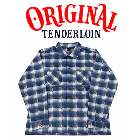 TENDERLOIN PRINT FLANNEL SHIRT COTTON CHECK SHIRT 1