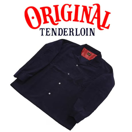 TENDERLOIN CORDUROY SHIRTS DARK NAVY