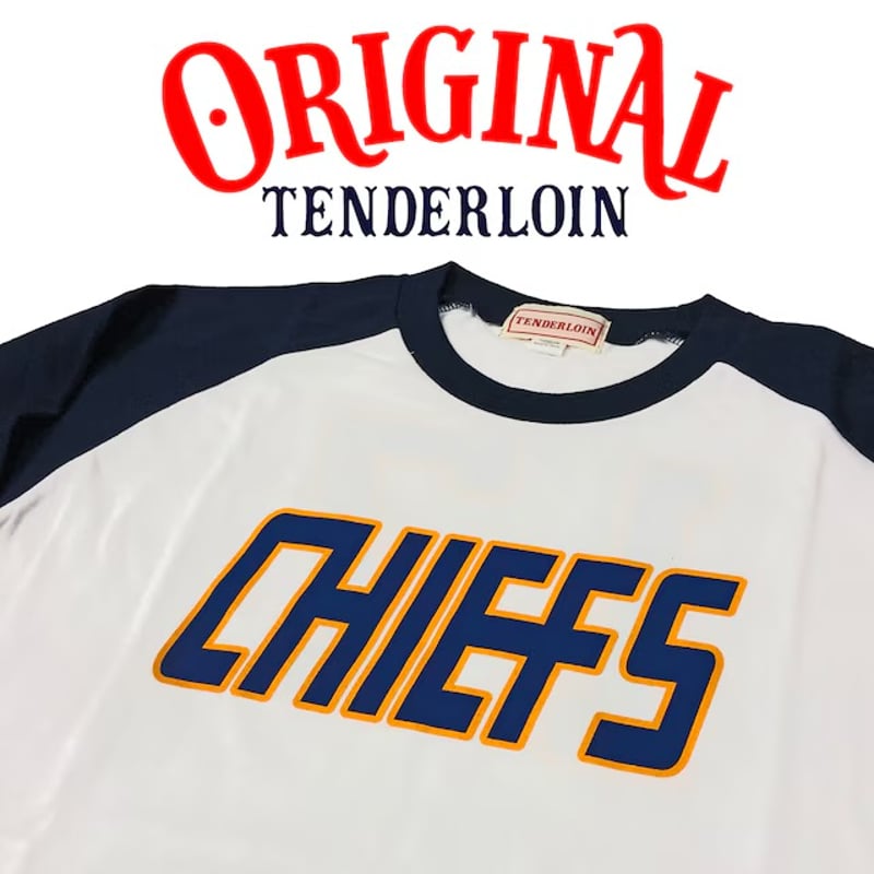 TENDERLOIN CHIEFS 17 3/4 SLEEVE T-SHIRTS 5.6oz