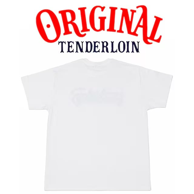 TENDERLOIN LOGO T-SHIRTS 6.0oz PREMIUM COTTON 1
