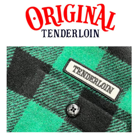 TENDERLOIN T-BUFFALO JACKET GREEN