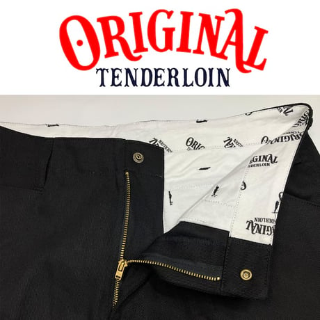 TENDERLOIN WORK PANTS BLACK