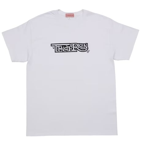 TENDERLOIN Bee LOGO T-SHIRTS 6.0oz PREMIUM COTTON 100% WHITE