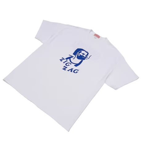 TENDERLOIN ZIGZAG T-SHIRTS 6.0oz PREMIUM COTTON 100% WHITE