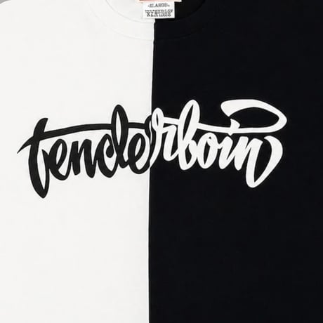 TENDERLOIN LOGO T-SHIRTS 6.0oz PREMIUM COTTON 100% BLACK