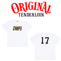 TENDERLOIN CHIEFS 17 T-SHIRTS 5.6oz PREMIUM COTTON 100% WHITE