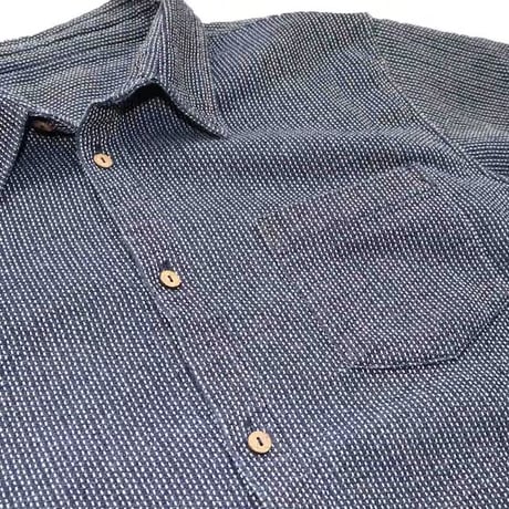 TENDERLOIN 刺子柄 DENIM SHIRT