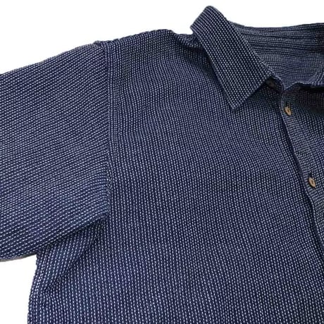 TENDERLOIN 刺子柄 DENIM SHIRT