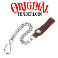 TENDERLOIN WALLET CHAIN LONG BURGUNGY