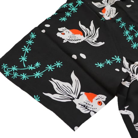 TENDERLOIN GOLD FISH WITH LUCK 金魚 HAWAIIAN SHIRT