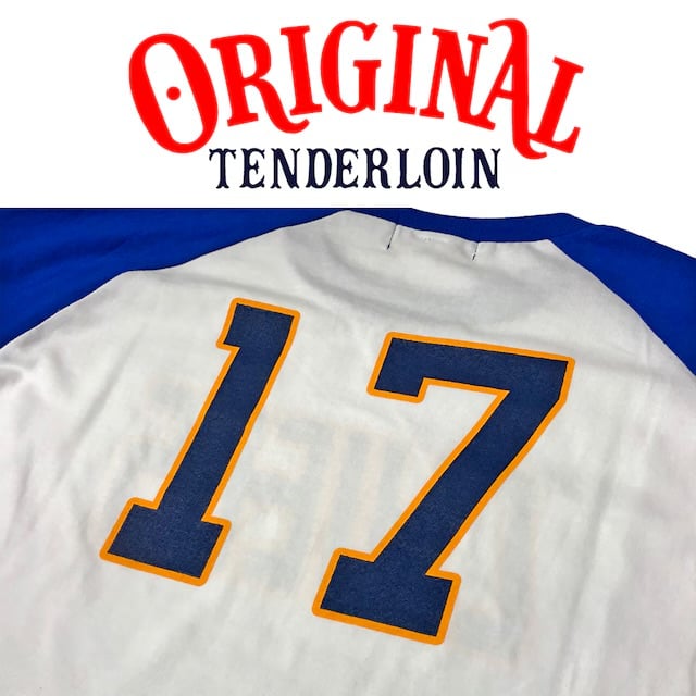 TENDERLOIN CHIEFS 17 3/4 SLEEVE T-SHIRTS 5.6oz