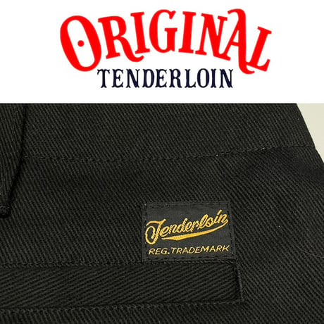 TENDERLOIN WORK PANTS BLACK