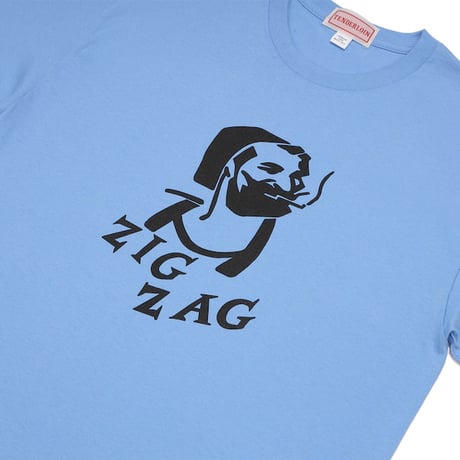 TENDERLOIN ZIGZAG T-SHIRTS 6.0oz PREMIUM COTTON 100% SAX