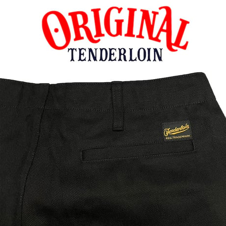 TENDERLOIN WORK PANTS BLACK