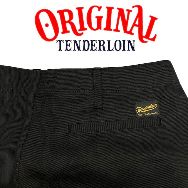 TENDERLOIN WORK PANTS BLACK | ORIGINAL TENDERLO