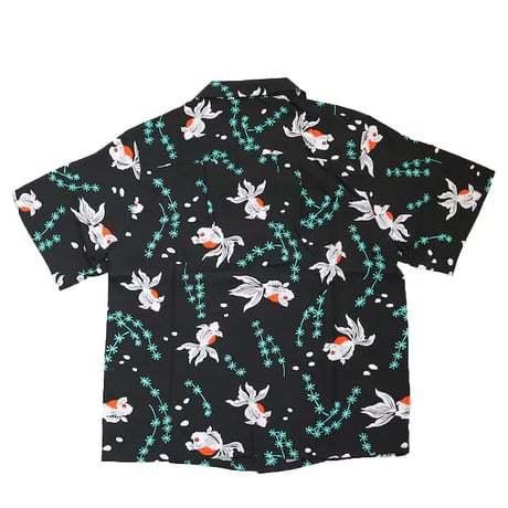 TENDERLOIN GOLD FISH WITH LUCK 金魚 HAWAIIAN SHIRT