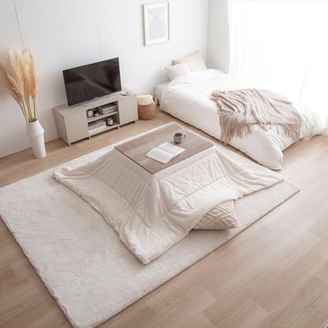 こたつ&掛け布団2点セット【長方形:天板 75cm×60cm 】