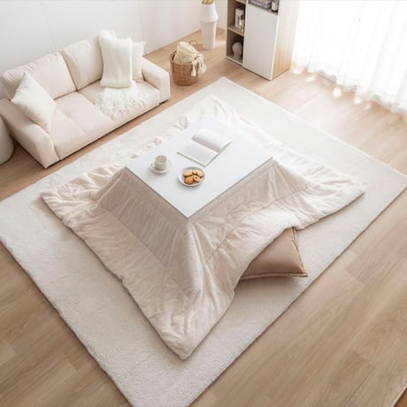 こたつ&掛け布団2点セット【長方形:天板 75cm×60cm 】