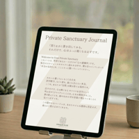 Self Care Journal 30 days　Warm Sand（ウォーム・サンド）