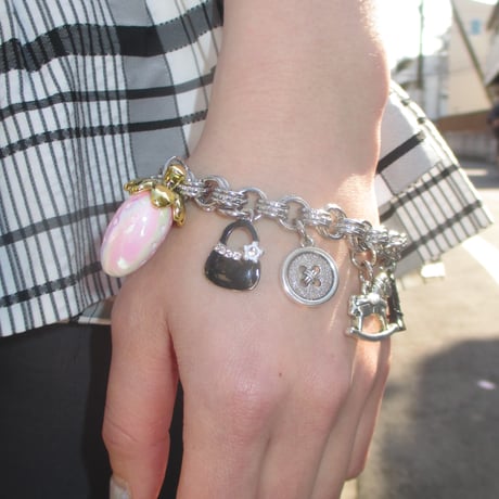 Noir Berry Charm Bracelet