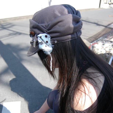 Noir Bloom Casquette