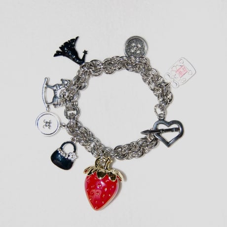 Noir Berry Charm Bracelet
