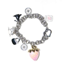 Noir Berry Charm Bracelet