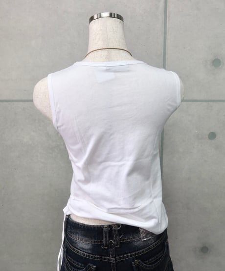 number print tank top