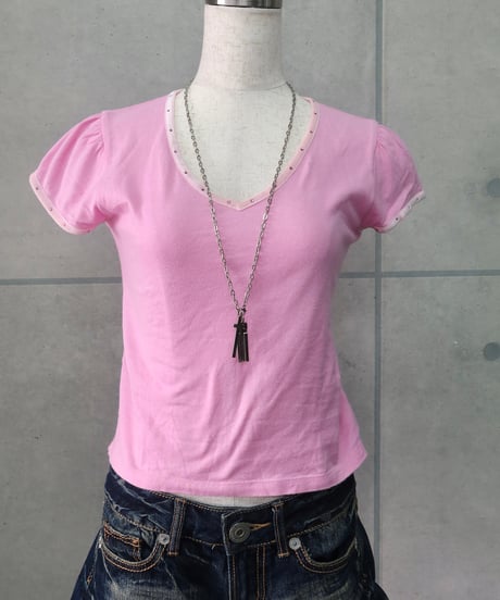 jill stuart pink top